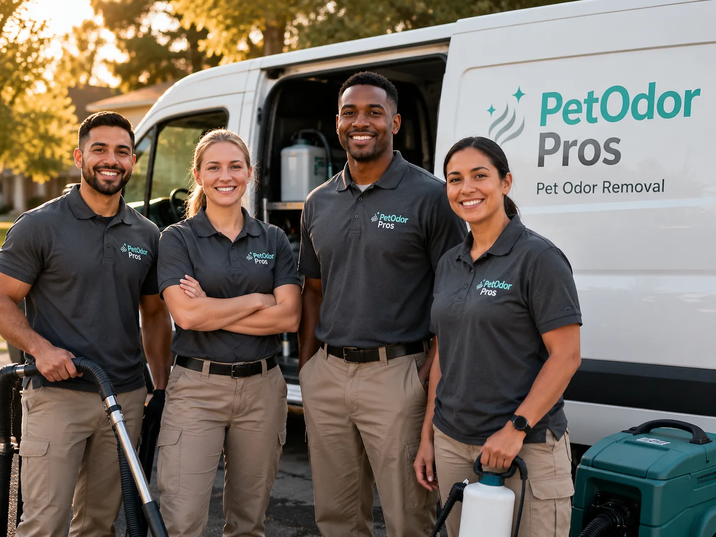 Pet Odor Removal team serving East China, MI